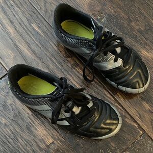 Adidas Soccer Cleats with Yellow Accents Size 1